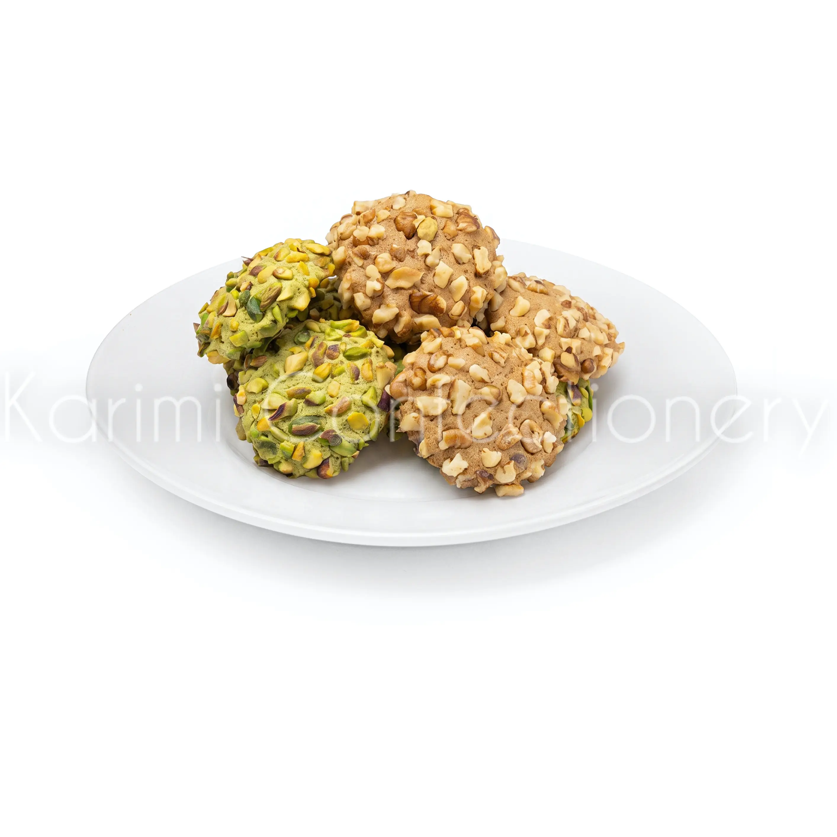 کوکی مخلوط پسته و گردو  (جعبه‌ی یک کیلوگرمی)